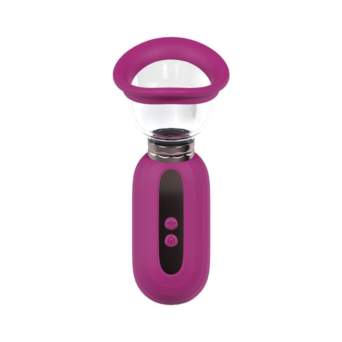 Pumped Dazzling Automatic Rechargeable Vulva & Breast Pump Pink - SexToy.com