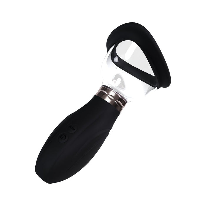 Pumped Delightful Automatic Rechargeable Vulva & Breast Pump Black - SexToy.com