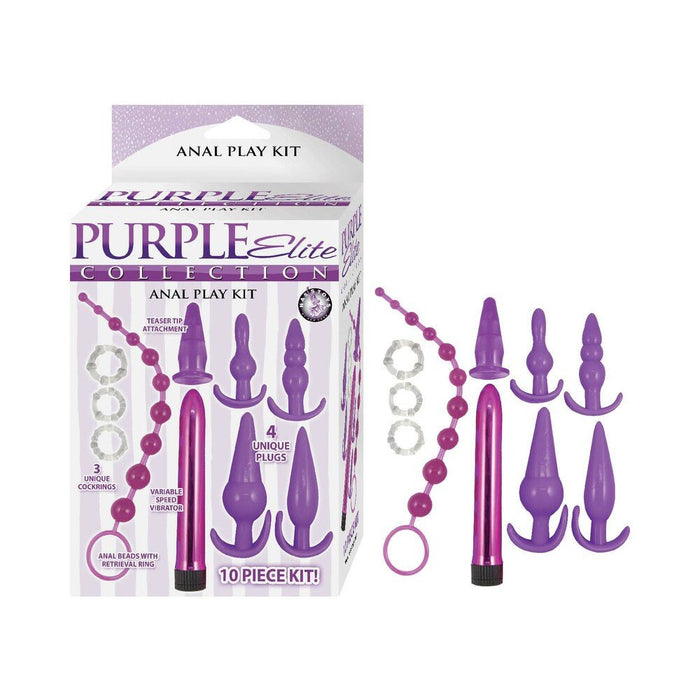 Purple Elite Collection Anal Play Kit Purple - SexToy.com