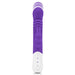 Rabbit Essentials Thrusting Slim Shaft Rabbit Vibrator Purple - SexToy.com