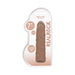 Real Rock Penis Extender - 7" - 17.5 Cm - Mocha - SexToy.com