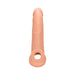 Real Rock Penis Extender With Rings - 9" - 22 Cm - Vanilla - SexToy.com