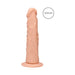 Real Rock Realistic Dildo - 7" - 17 Cm - Vanilla - SexToy.com