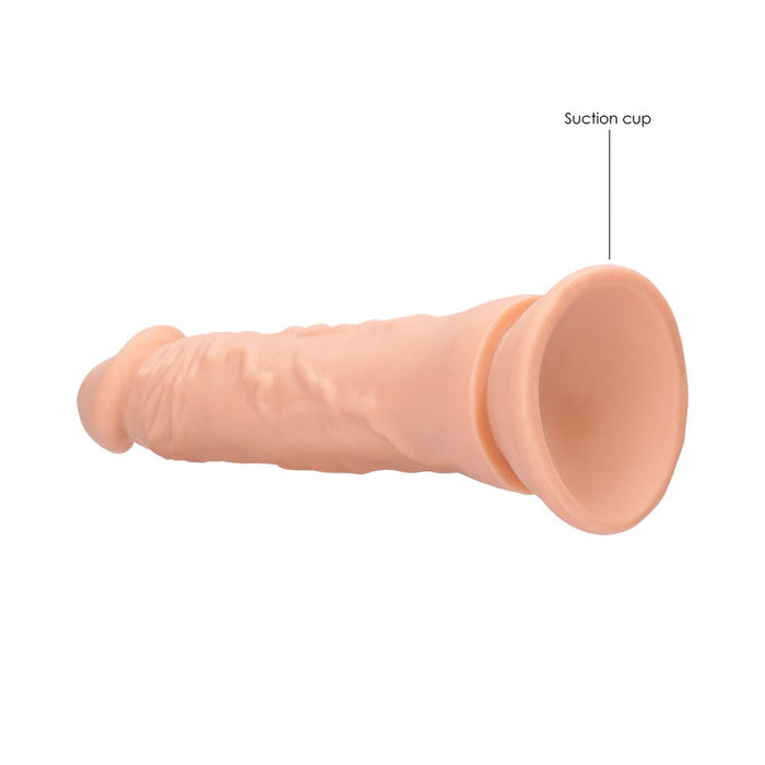 Real Rock Realistic Dildo - 7" - 17 Cm - Vanilla - SexToy.com