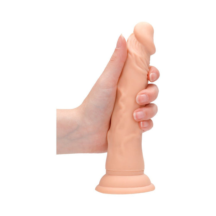 Real Rock Realistic Dildo - 7" - 17 Cm - Vanilla - SexToy.com