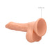 Real Rock Realistic Dildo With Balls - 7" - 17 Cm - Vanilla - SexToy.com