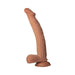 Realcocks Dual Layered 10 In. Brown - SexToy.com