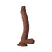 Realcocks Dual Layered 10 In. Brown - SexToy.com