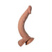 Realcocks Dual Layered 10 In. Brown - SexToy.com