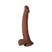 Realcocks Dual Layered 11 In. Brown - SexToy.com