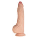 Realcocks Dual Layered Uncut Slider Tight Balls 9.5 In. Light - SexToy.com