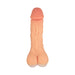 Realcocks Self Lubricating 9 In. 3 - in - 1 Masturbator Beige - SexToy.com