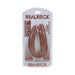 Realrock 7 In. U - shaped Double Dildo Tan - SexToy.com