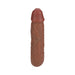 Realrock 7 In. U - shaped Double Dildo Tan - SexToy.com