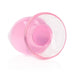 Realrock Crystal Clear 4.5 In. Anal Plug Pink - SexToy.com