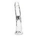 Realrock Crystal Clear Slim 10 In. Dildo Clear - SexToy.com