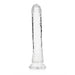 Realrock Crystal Clear Slim 11 In. Dildo Clear - SexToy.com