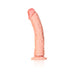 Realrock Curved Realistic Dildo With Suction Cup 10 In. Light - SexToy.com