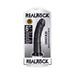 Realrock Curved Realistic Dildo With Suction Cup 6 In. Chocolate - SexToy.com