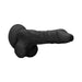 Realrock Dong With Testicles 8 Black - SexToy.com