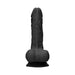 Realrock Dong With Testicles 8 Black - SexToy.com