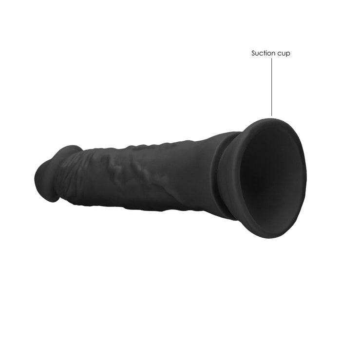 Realrock Dong Without Testicles 9 Black - SexToy.com