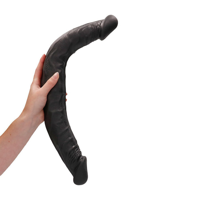 Realrock Double Dong 18 Black - SexToy.com