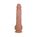 Realrock Extra Long 13 In. Dildo With Balls Tan - SexToy.com