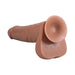 Realrock Extra Long 13 In. Dildo With Balls Tan - SexToy.com