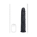 Realrock Extra Long 14 In. Dildo Black - SexToy.com