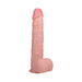 Realrock Extra Long 14 In. Dildo With Balls Beige - SexToy.com