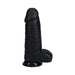 Realrock Extra Thick 10 In. Dildo With Balls Black - SexToy.com