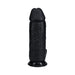 Realrock Extra Thick 10 In. Dildo With Balls Black - SexToy.com