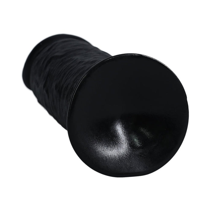 Realrock Extra Thick 8 In. Dildo Black - SexToy.com