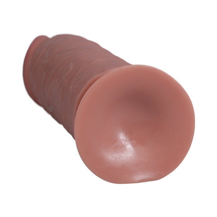 Realrock Extra Thick 9 In. Dildo Tan - SexToy.com