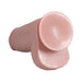 Realrock Extra Thick 9 In. Dildo With Balls Beige - SexToy.com