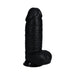 Realrock Extra Thick 9 In. Dildo With Balls Black - SexToy.com