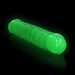 Realrock Glow In The Dark Double Dong 12 In. Dual - ended Dildo Neon Green - SexToy.com