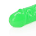 Realrock Glow In The Dark Double Dong 15 In. Dual - ended Dildo Neon Green - SexToy.com