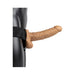 Realrock Hollow Strap On With Balls 7 In. Mocha - SexToy.com