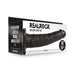 Realrock Hollow Strap - on Without Balls 10 In. Chocolate - SexToy.com