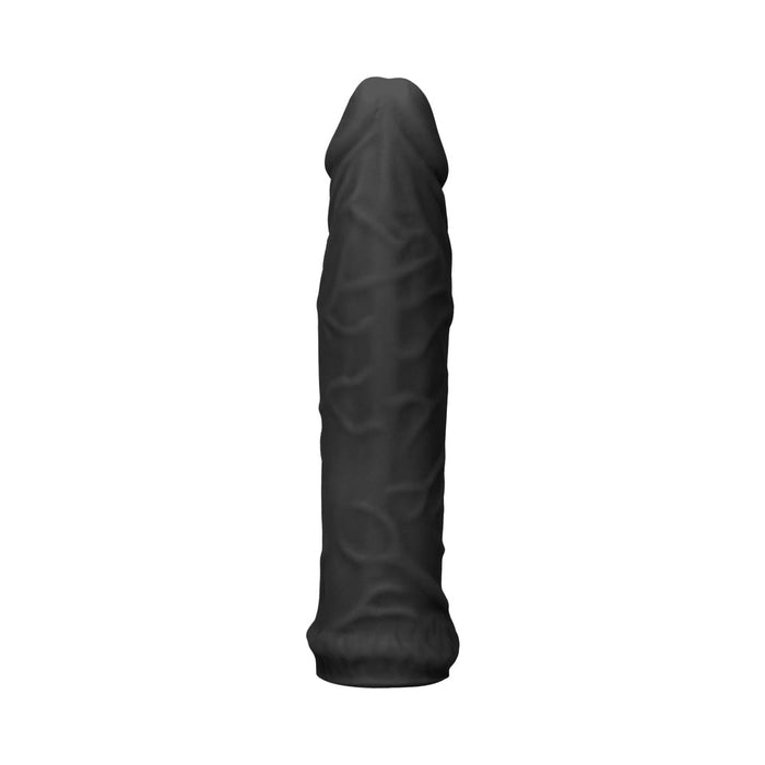 Realrock Penis Sleeve 7 Black - SexToy.com