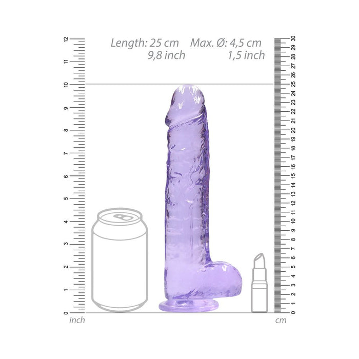 Realrock Realistic Dildo With Balls 9 inches - SexToy.com