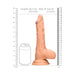 Realrock Skin 10 In. Dildo With Balls Beige - SexToy.com