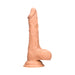 Realrock Skin 10 In. Dildo With Balls Beige - SexToy.com