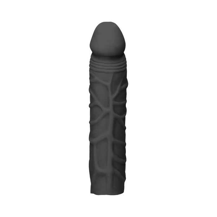 Realrock Skin 7 In. Penis Extender Sleeve Black - SexToy.com