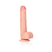 Realrock Straight Realistic Dildo With Balls And Suction Cup 10 In. Light - SexToy.com