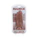 Realrock Two In One 5 In. / 6 In. Dildo Tan - SexToy.com