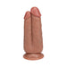 Realrock Two In One 5 In. / 6 In. Dildo Tan - SexToy.com