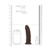 Realrock Ultra - 6in / 15.3 cm - Brown - SexToy.com